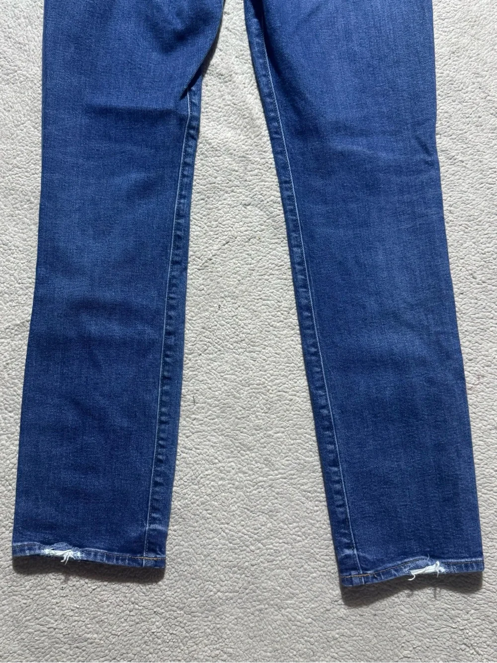Madewell Jeans Mens 30 Straight Blue Denim Mid Rise Cotton Blend Meas 29x31